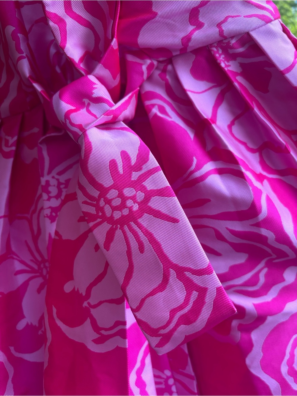 NWT Lilly Pulitzer Marria Satin Jacquard Maxi Dress Parigi Pink Floral Size 8 - Picture 15 of 16